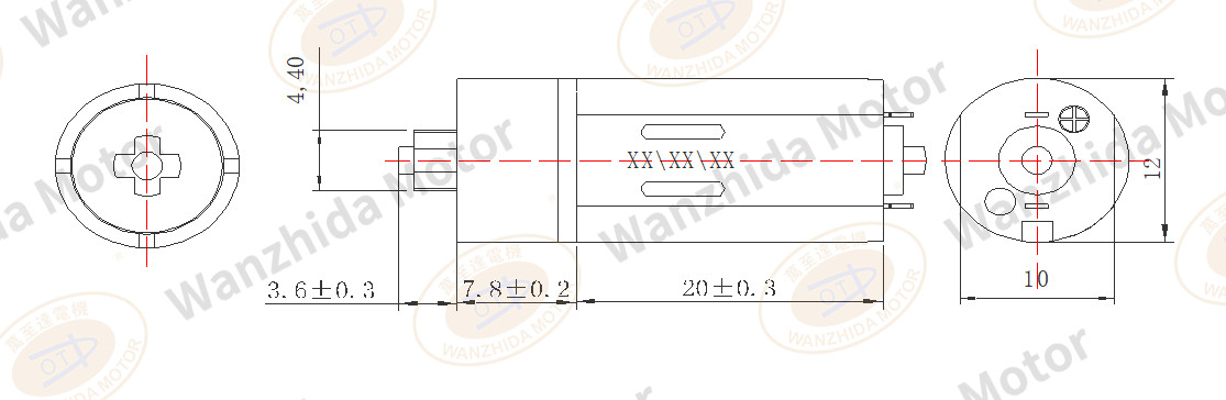 12mm Gear Motor|Hairdresser equipment motor-Wanzhida Motor