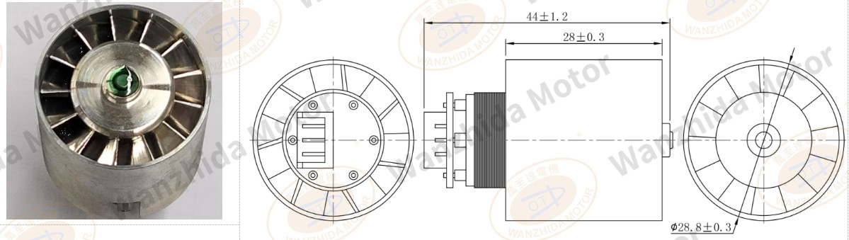 Electric Hair Dryer Motor|110000 Rpm BLDC Motor-Wanzhida Motor