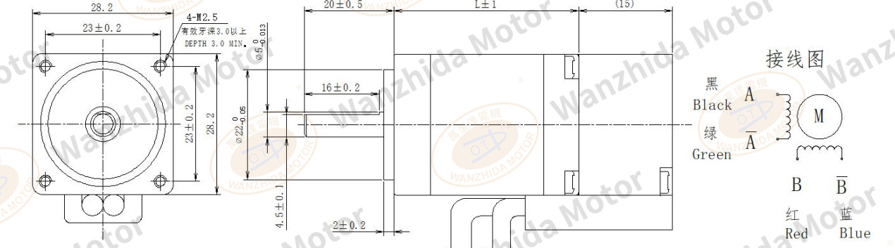 closed loop stepping motor_stepping motor with encoder-wanzhida motor