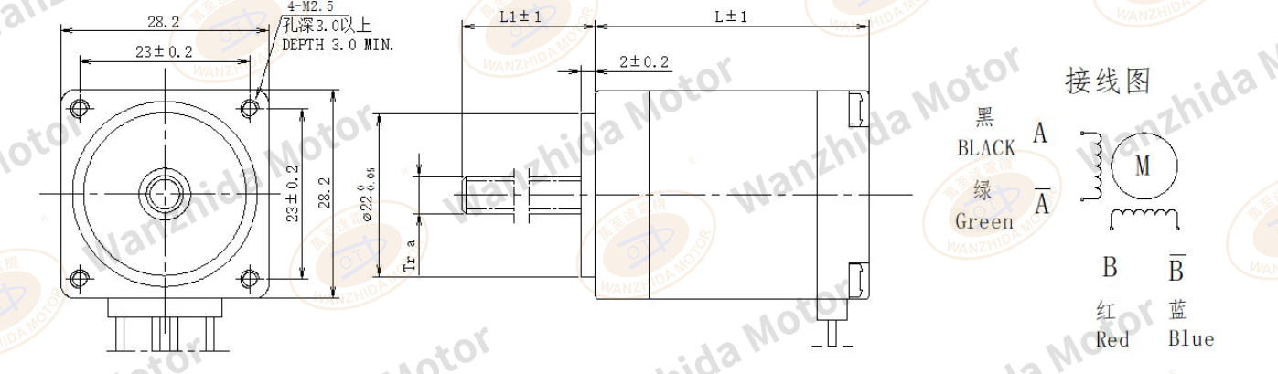 28 series lead screw motor-wanzhida motor