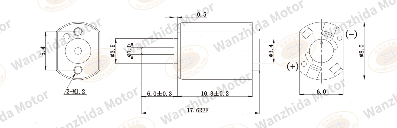 K10 Brush DC motor_toy motor-wanzhida motor