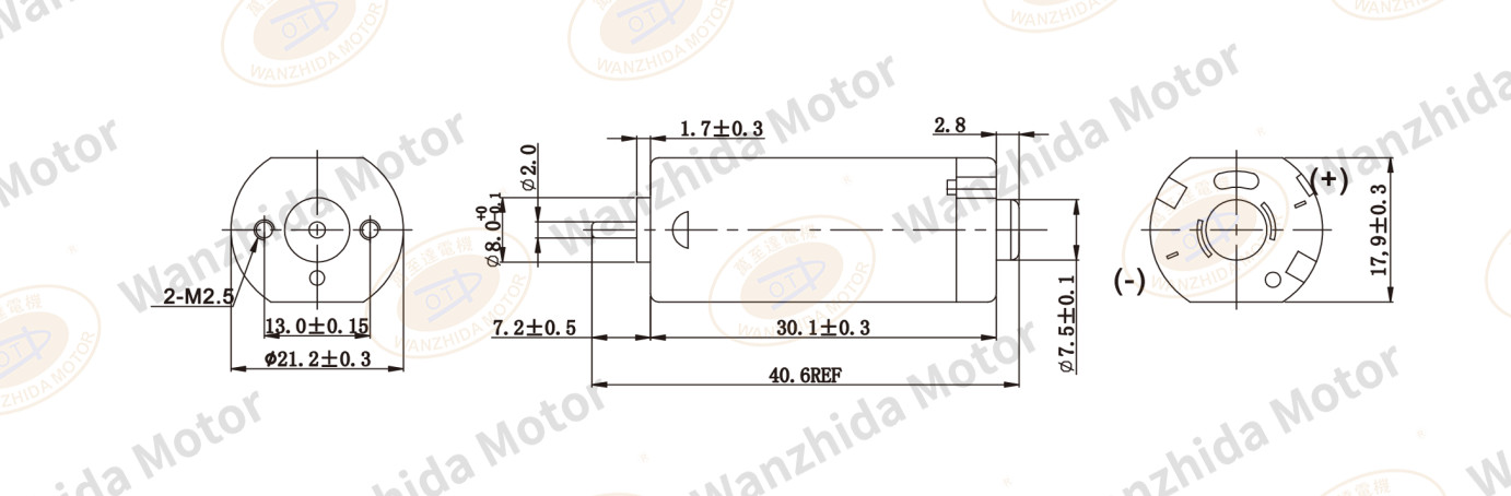 OT-FF-270PA Brush DC motor-wanzhida motor