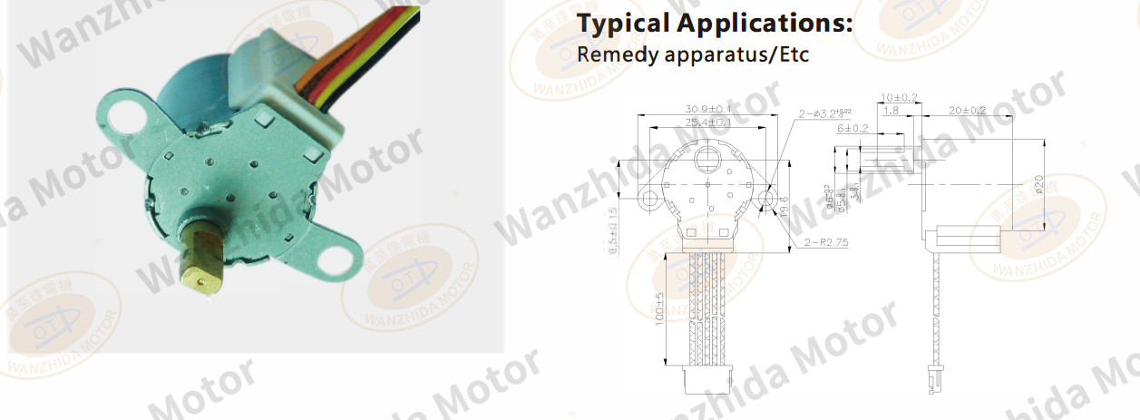 OT-GSM20-279 PM stepping motor-wanzhida motor