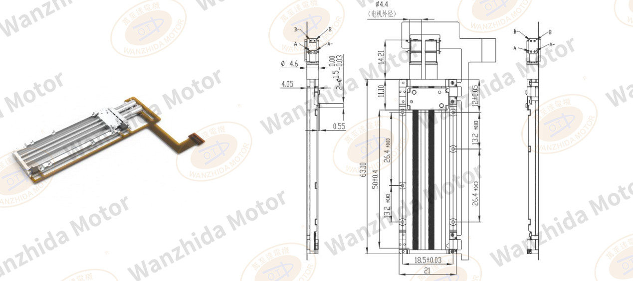 LINEAR CATUATOR_Smartphone stretching secreen motor-wanzhida motor