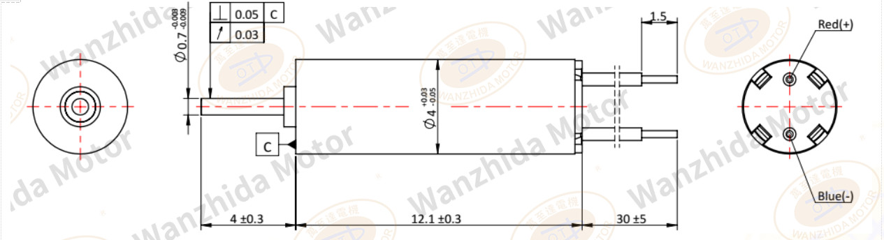 Coreless Brush DC Motor|Motor for aircraft model-Wanzhida Motor