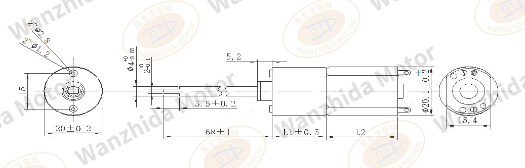 20mm Gear Motor|Medical equipment motor-Wanzhida Motor