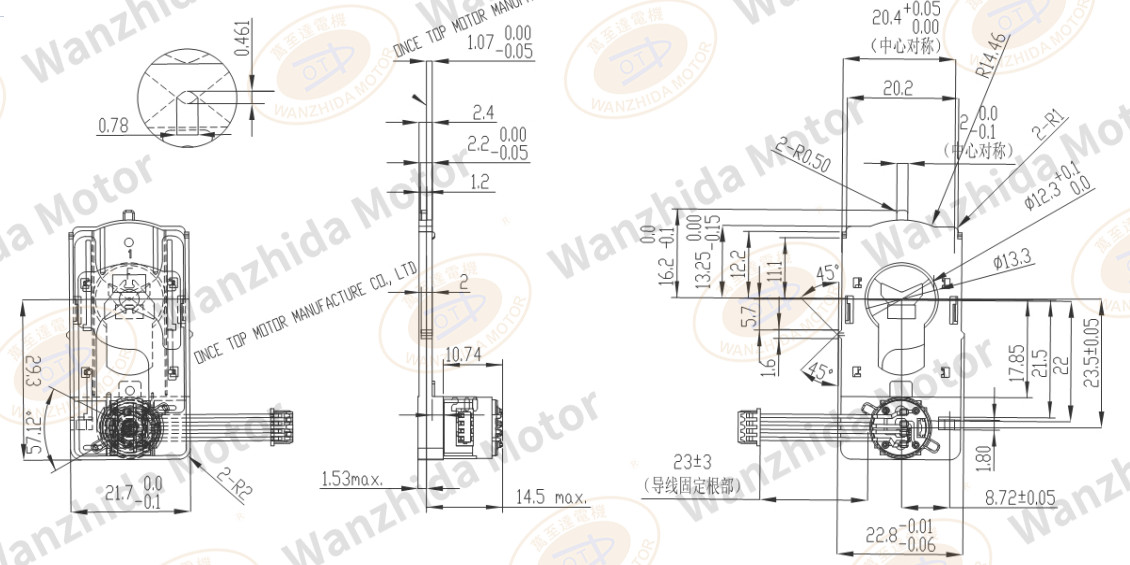 aperture stepper motor|CCTV ZOOM LENS motor-Wanzhida Motor