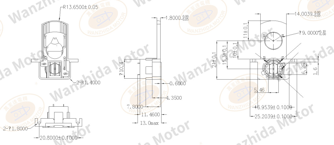 Aperture stepper motor|Camera LENS motor-Wanzhida Motor